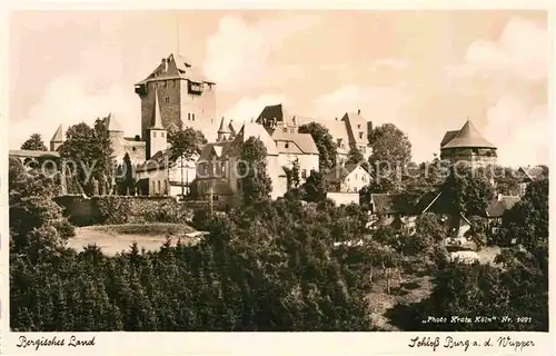 AK / Ansichtskarte Burg Wupper Panorama Kat. Solingen