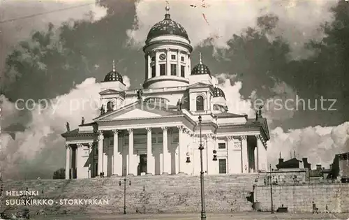 AK / Ansichtskarte Helsinki Suurkirkko Storkyrkan Kat. Helsinki