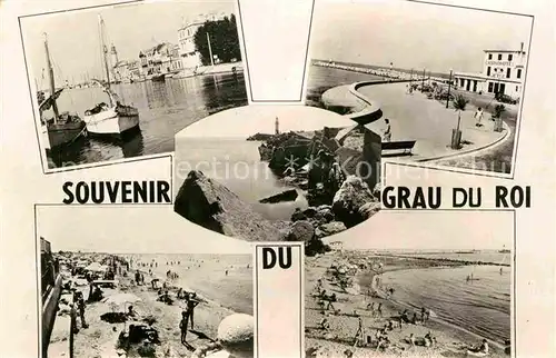 AK / Ansichtskarte Grau du Roi Gard Le Strand Hafen Kat. Le Grau du Roi