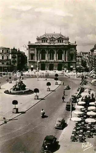 AK / Ansichtskarte Montpellier Herault Place de la Comedie Kat. Montpellier