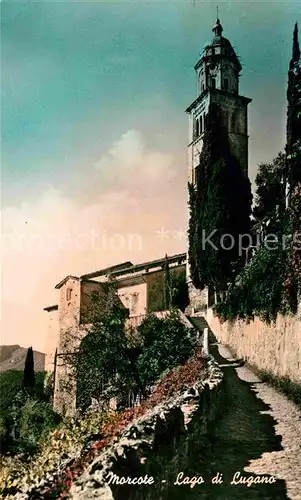 AK / Ansichtskarte Morcote Lago di Lugano Dorfmotiv