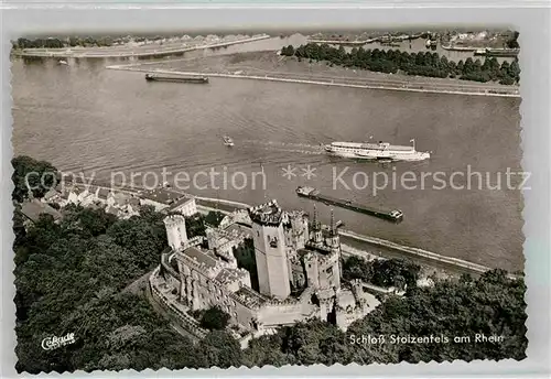 AK / Ansichtskarte Koblenz Rhein Fliegeraufnahme Schloss Stolzenfels Kat. Koblenz