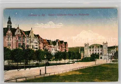 AK / Ansichtskarte Koblenz Rhein Kaiser Wilhelm Ring Kat. Koblenz