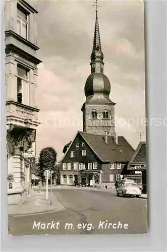 AK / Ansichtskarte Wermelskirchen Markt evangelische Kirche Kat. Wermelskirchen