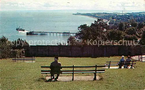 AK / Ansichtskarte Cardiff Wales Bristol Channel View from Penarth Head Kat. Cardiff