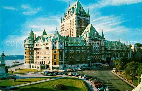 AK / Ansichtskarte Quebec Chateau Frontenac Kat. Quebec