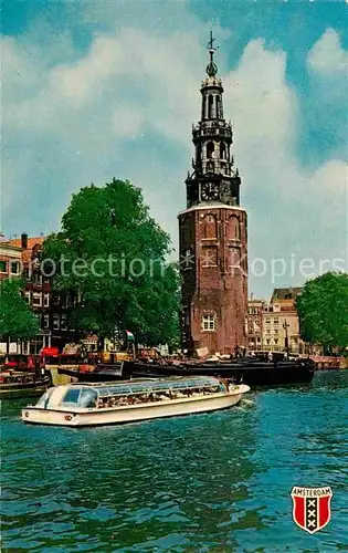 AK / Ansichtskarte Amsterdam Niederlande Montelbaantoren Kat. Amsterdam
