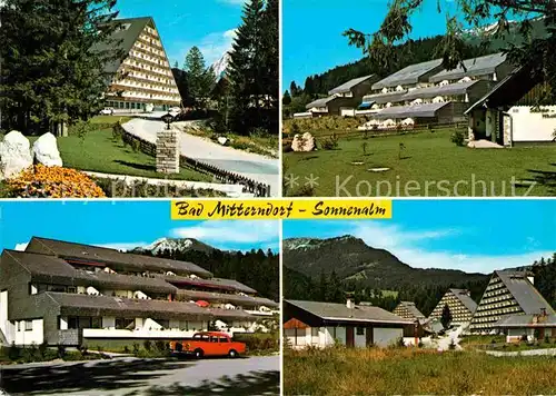 AK / Ansichtskarte Bad Mitterndorf Sonnenalm Teilansichten Kat. Bad Mitterndorf Salzkammergut