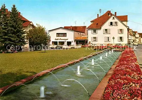 AK / Ansichtskarte Bad Koenig Odenwald Wasserspiele am Bahnhof Kat. Bad Koenig