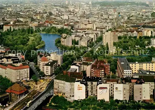 AK / Ansichtskarte Berlin mit Lietzensee Blick vom Funkturm Kat. Berlin