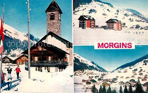 AK / Ansichtskarte Morgins Ortspartie Kat. Morgins