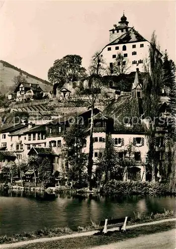 AK / Ansichtskarte Werdenberg mit Schloss bei Buchs Kat. Werdenberg