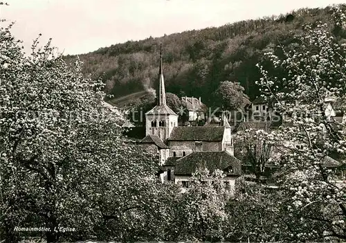 AK / Ansichtskarte Romainmotier Eglise Kat. Romainmotier