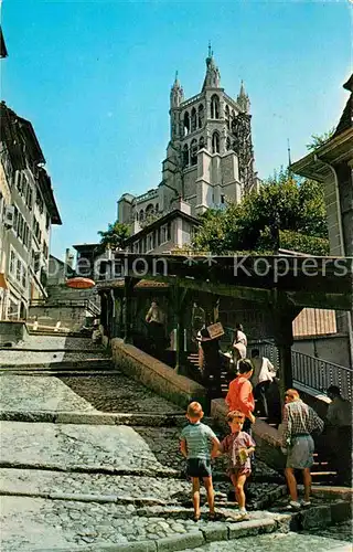 AK / Ansichtskarte Lausanne VD Cathedrale Kathedrale Kat. Lausanne