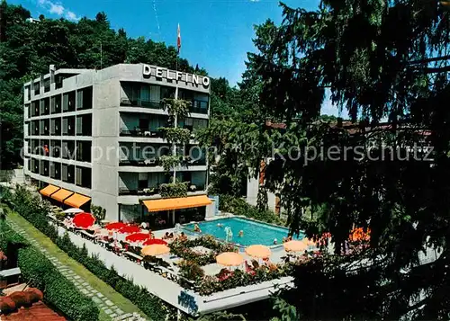 AK / Ansichtskarte Paradiso Lago di Lugano Hotel Delfino Kat. Paradiso