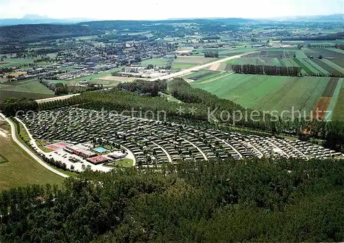 AK / Ansichtskarte Avenches Camping les Joncs Fliegeraufnahme Kat. Avenches