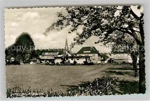 AK / Ansichtskarte Leichlingen Rheinland Stadtpark Kat. Leichlingen (Rheinland)