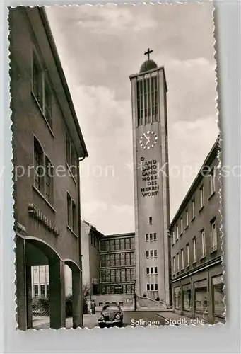 AK / Ansichtskarte Solingen Stadtkirche Kat. Solingen