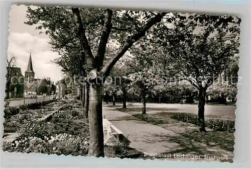 AK / Ansichtskarte Leichlingen Rheinland Bluetenstadt Stadtpark Kat. Leichlingen (Rheinland)