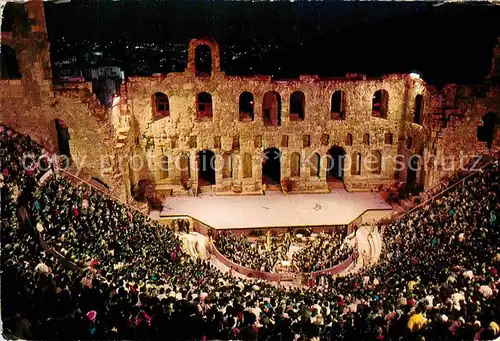 AK / Ansichtskarte Athenes Athen Das Odeon of Herode Atticus Konzert Kat. Griechenland
