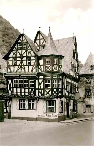 AK / Ansichtskarte Bacharach Rhein Altes Haus Kat. Bacharach