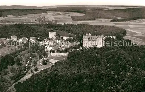 AK / Ansichtskarte Lichtenberg Odenwald Fliegeraufnahme Kat. Fischbachtal