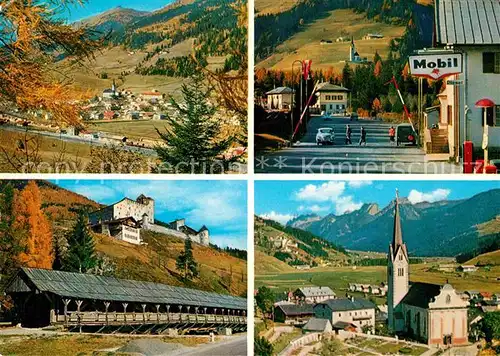 AK / Ansichtskarte Sillian Tirol mit Thurnthaler Grenze bei Arnbach Schloss Heimfels Holzbruecke Lienzer Dolomiten Kat. Sillian Osttirol