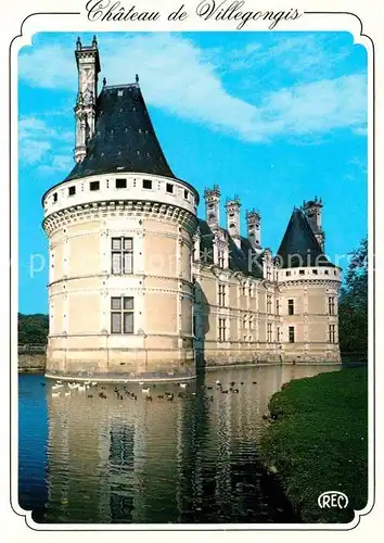 AK / Ansichtskarte Villegongis Chateau Renaissance Wasserschloss 16. Jhdt. Kat. Villegongis