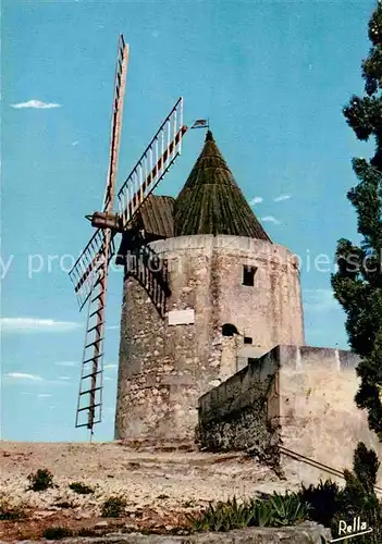 AK / Ansichtskarte Fontvieille La Provence Le Moulin de Daudet Kat. Fontvieille