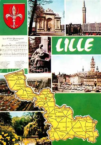 AK / Ansichtskarte Lille Nord Teilansichten Bauwerke Kat. Lille