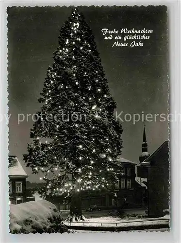 AK / Ansichtskarte Wermelskirchen Mammutkiefer Weihnachtsgrusskarte Kat. Wermelskirchen