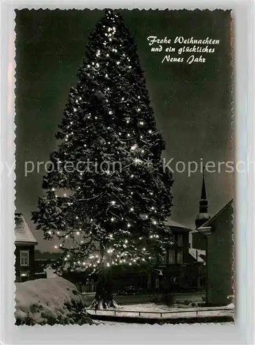 AK / Ansichtskarte Wermelskirchen Mammutkiefer Weihnachtsbeleuchtung  Kat. Wermelskirchen