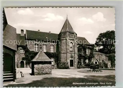 AK / Ansichtskarte Leichlingen Rheinland Bluetenstadt Haus Vorst Kat. Leichlingen (Rheinland)