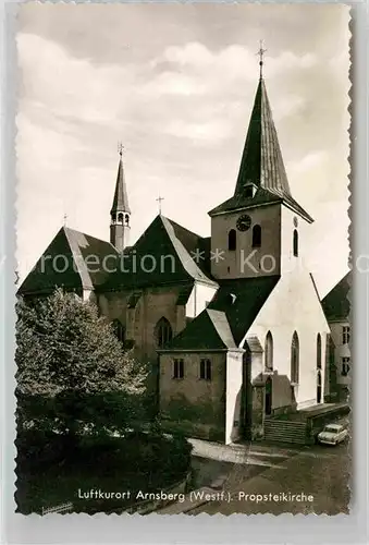 AK / Ansichtskarte Arnsberg Westfalen Probsteikirche Kat. Arnsberg