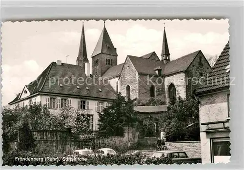 AK / Ansichtskarte Froendenberg Ruhr Stiftskirche Kat. Froendenberg Ruhr