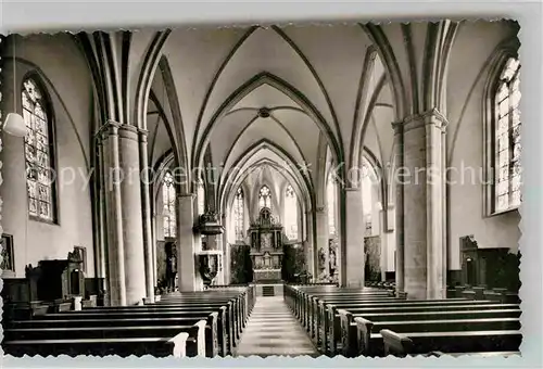 AK / Ansichtskarte Menden Sauerland Katholische Kirche Vinzenskirche innen Kat. Menden (Sauerland)