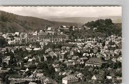 AK / Ansichtskarte Arnsberg Westfalen Panorama Kat. Arnsberg