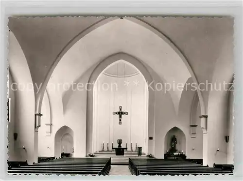 AK / Ansichtskarte Froendenberg Ruhr Sankt Marien Kirche innen Kat. Froendenberg Ruhr