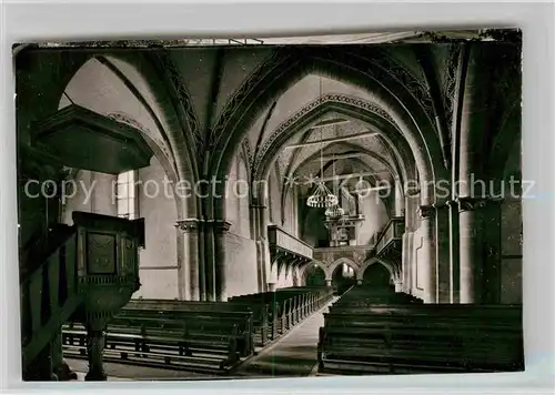 AK / Ansichtskarte Froendenberg Ruhr Stiftskirche innen Kat. Froendenberg Ruhr