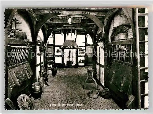 AK / Ansichtskarte Menden Sauerland Staedtisches Museum Sauerlaender Bauernhaus Kat. Menden (Sauerland)