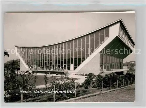 AK / Ansichtskarte Wuppertal Hallenschwimmbad  Kat. Wuppertal