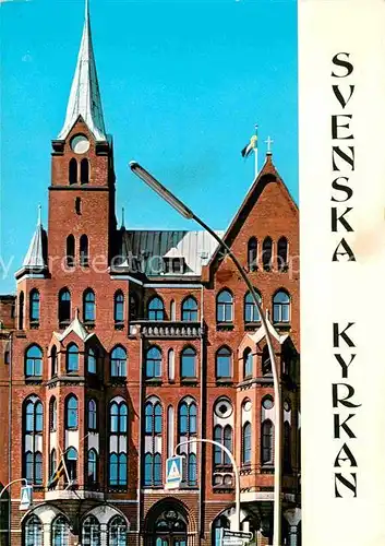 AK / Ansichtskarte Hamburg Svenska Kyrkan Kat. Hamburg
