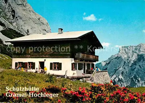 AK / Ansichtskarte Karwendel Schutzhuette Gramai Hochleger Kat. Schwaz