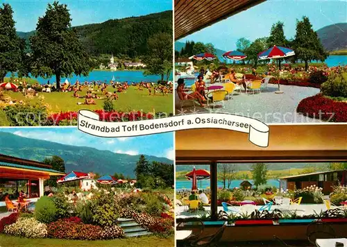 AK / Ansichtskarte Bodensdorf Steindorf Parkstrandbad Toff Bodensdorf  Kat. Steindorf am Ossiacher See Kaernten