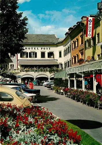 AK / Ansichtskarte Lienz Tirol Hauptplatz Hotel Post  Kat. Lienz