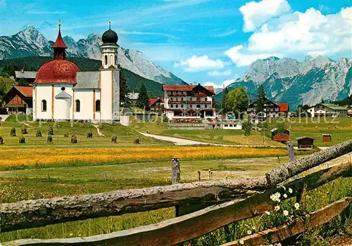 AK / Ansichtskarte Seefeld Tirol Wetterstein Karwendelgebirge  Kat. Seefeld in Tirol