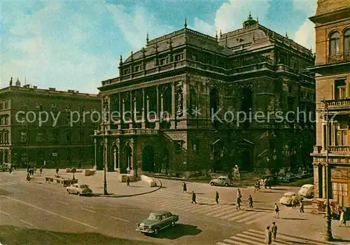 AK / Ansichtskarte Budapest Magyar Allami Operahaz Staatsoper Kat. Budapest