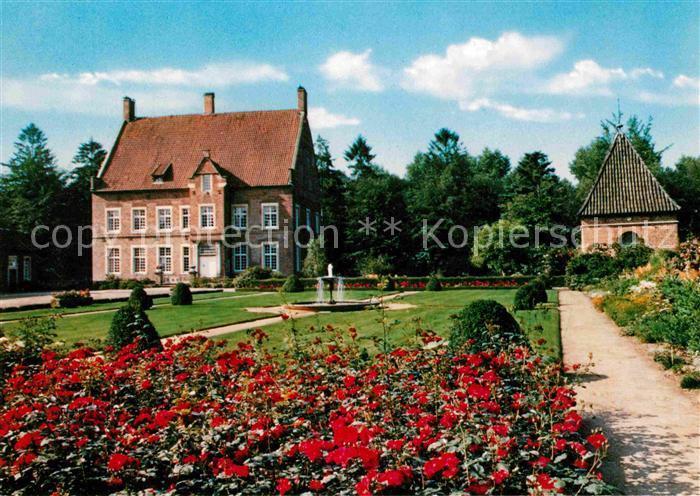 Ak Ansichtskarte Welbergen Wasserburg Haus Welbergen Bertha