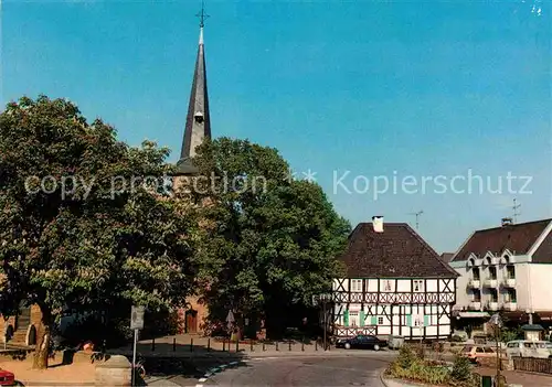 AK / Ansichtskarte Wengern Evgl. Kirche erbaut 1264 Historischer Leimkasten erbaut 1541 Kat. Wetter (Ruhr)