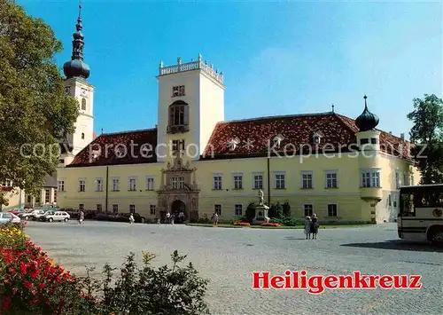AK / Ansichtskarte Heiligenkreuz Niederoesterreich Zisterzienser Abtei Stift Kloster Torturm Kat. Heiligenkreuz